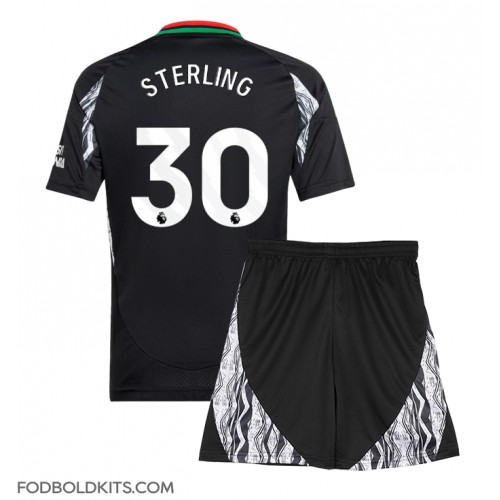 Arsenal Raheem Sterling #30 Udebanesæt Børn 2024-25 Kortærmet (+ Korte bukser)